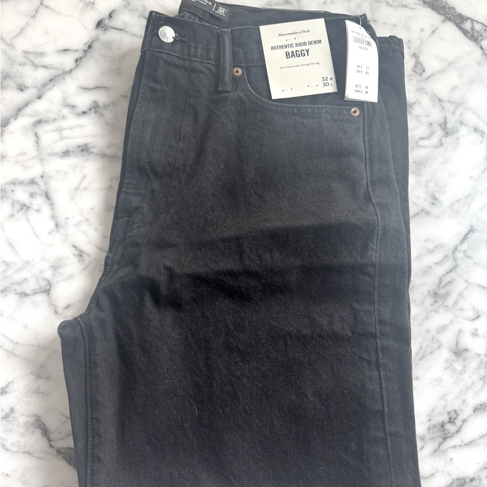 Abercrombie baggy jeans.